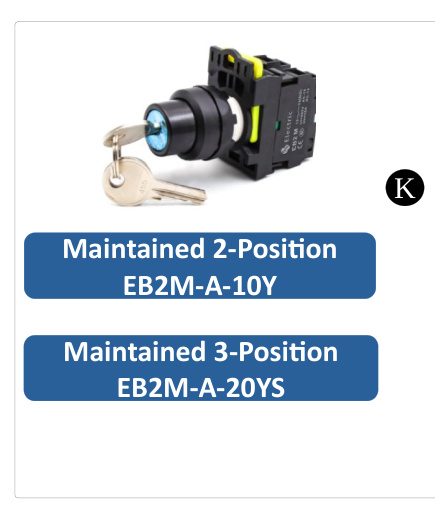 Keylock Selector EB2M-A-10Y