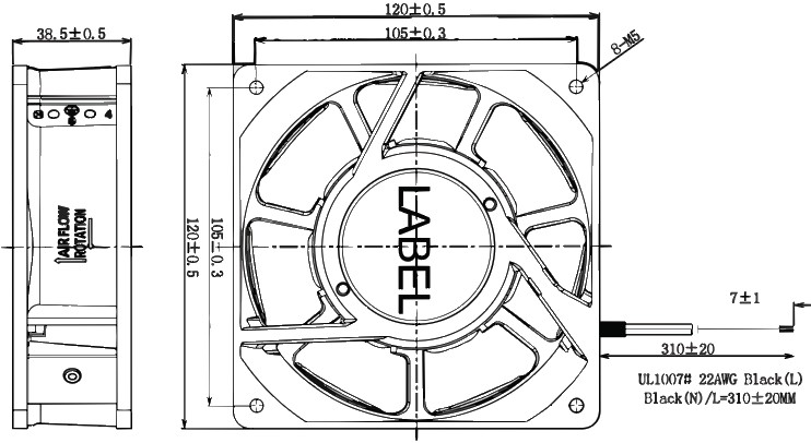 Unity&nbsp;Electro 4 Inch Fan with Guard